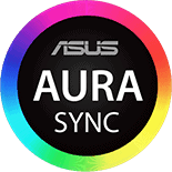 ASUS FX EHD-A1T 1TB RGB 2.5 inç Taşınabilir Disk – ASUS Aura Sync RGB aydınlatma kontrolü ve uyumluluğu