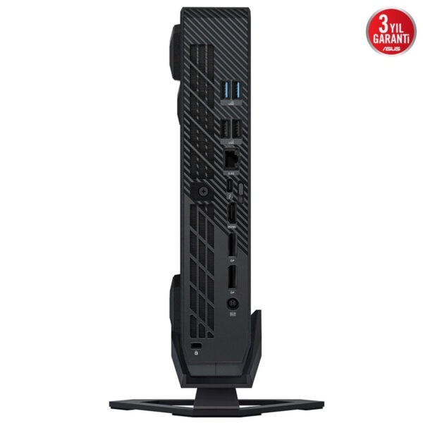 Yüksek performanslı ASUS oyun bilgisayarı arka paneli, çeşitli bağlantı portları ve soğutma sistemleri ile dikkat çekiyor. Gaming ve yüksek grafik performansı için ideal, dayanıklı ve şık tasarımıyla öne çıkıyor. Teknoloji tutkunları ve oyuncular için tasarlanmış en iyi gaming bilgisayar özelliklerini barındırıyor.