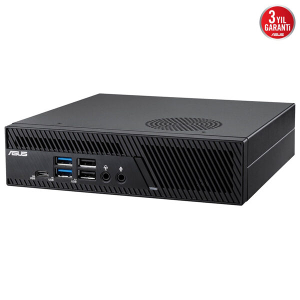 Yüksek performanslı mini bilgisayar, Asus marka uygun fiyatlı ve dayanıklı küçük masaüstü PC, çeşitli bağlantı portları ve yüksek hızda veri aktarım özellikleriyle oyun ve ofis kullanımı için ideal.