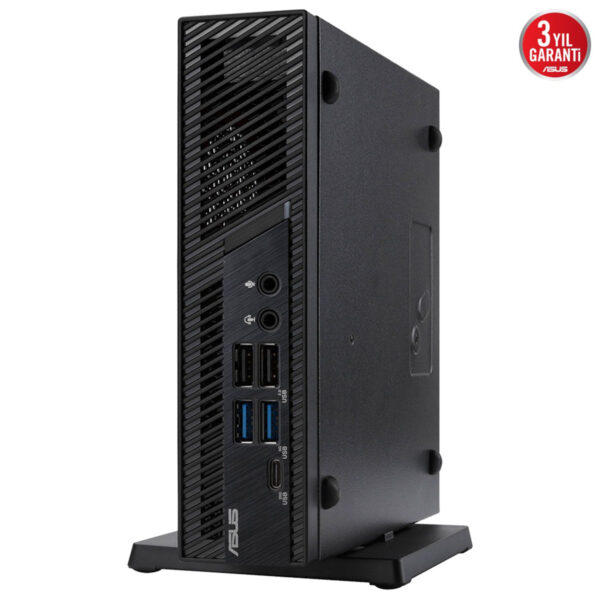 Yüksek performanslı ASUS masaüstü bilgisayar, çoklu bağlantı seçenekleri ve dayanıklı tasarımıyla oyuncular ve profesyoneller için ideal.