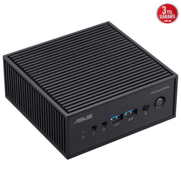 Yüksek performanslı ASUS mini bilgisayar, güçlü işlemci ve geniş bağlantı seçenekleri ile oyun ve ofis kullanımı için ideal. Siyah tasarımıyla şık ve dayanıklı, kompakt boyutuyla yer tasarrufu sağlar.