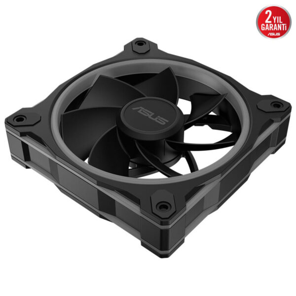 Yüksek performanslı Asus bilgisayar kasa fanı, soğutma ve düşük gürültü sağlar. Oyun ve bilgisayar sistemleri için ideal, dayanıklı ve şık tasarım.