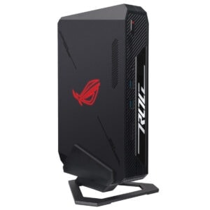 Yüksek performanslı gaming masaüstü bilgisayarı, ROG logo ışığıyla şık tasarım, güçlü donanım ve geniş bağlantı portları ile oyun tutkunlarının tercihi.