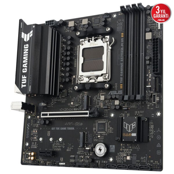 Yüksek performanslı oyun anahtar anakartı, AMD Ryzen işlemci ve RAM slotlarıyla oyun ve bilgisayar bileşenleri için uyumlu. ASUS markasıyla 3 yıl garanti içerir.