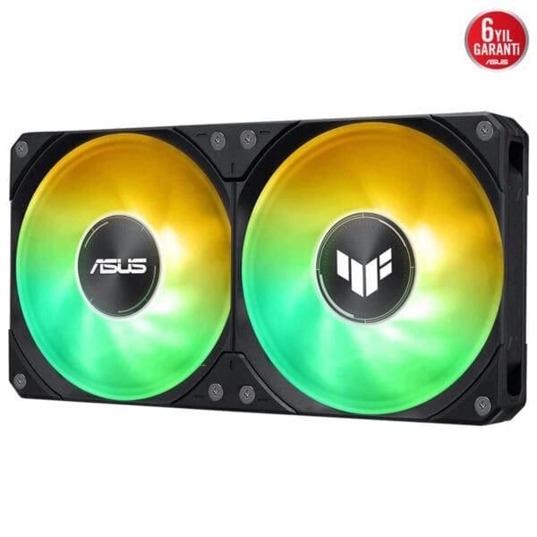 ASUS ROG Swift PSC RGB PC Kasası Fanları, yüksek performanslı bilgisayar soğutması ve RGB renk efektleri ile oyun ve bilgisayar donanımı çeşitleri için ideal.
