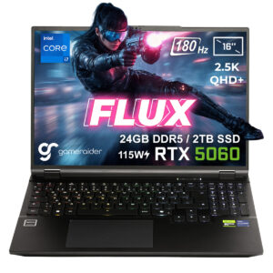 Yüksek performanslı gaming dizüstü bilgisayar, 24GB DDR5 RAM, 2TB SSD, NVIDIA RTX 5060 ekran kartı, 16 inç 180Hz QHD+ ekran ve intel i7 işlemci ile profesyonel oyun deneyimi için ideal.