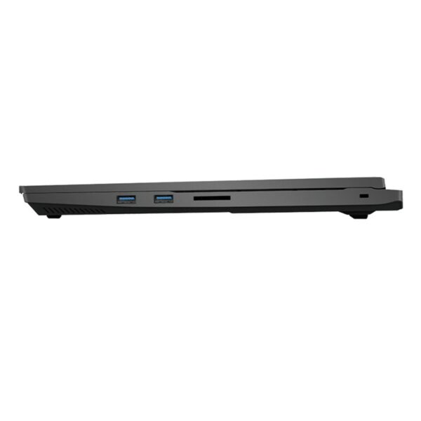 Yatay açıdan dizilmiş modern dizüstü bilgisayar, USB ve SD kart girişleri ile ince tasarımı ve oyun oynamaya uygun performans özelliğiyle dikkat çekiyor.