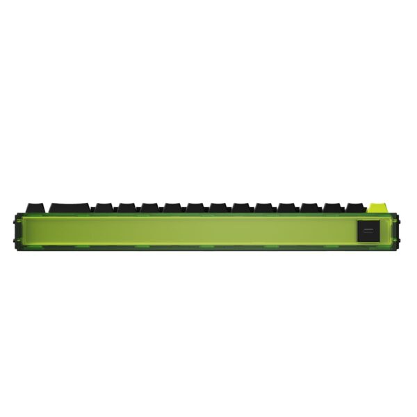 Yüksek performanslı oyun klavyesi, LED aydınlatmalı ve ergonomik tasarımıyla oyuncular için ideal. Siyah ve yeşil renk kombinasyonu, dayanıklı yapısı ve gelişmiş tuş düzeni ile dikkat çekiyor.