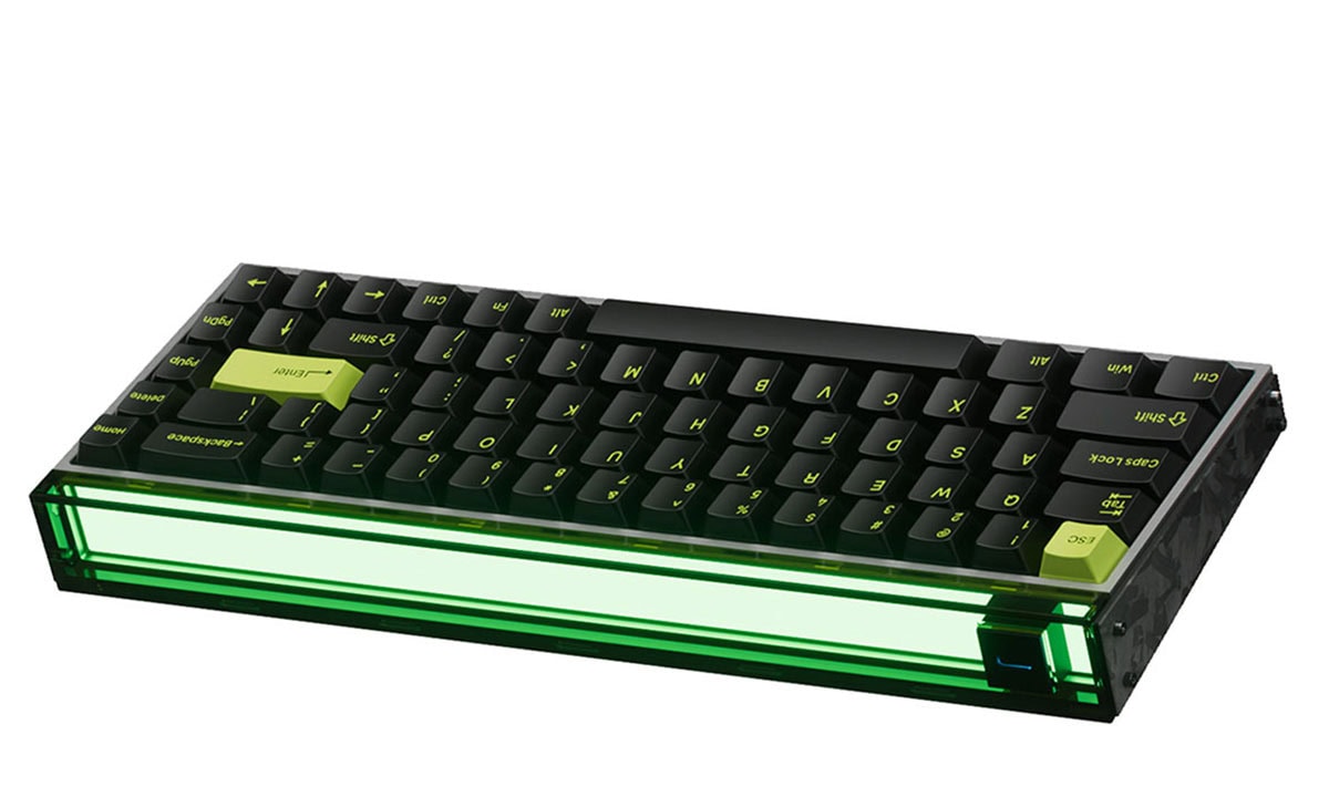 Melgeek Made68 Ultra+ Green Light Gaming Klavye H1