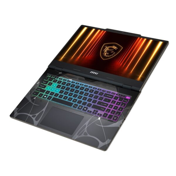 Gelişmiş MSI gaming dizüstü bilgisayarı, RGB aydınlatmalı tuşları ve yüksek performanslı ekranıyla oyun tutkunlarına özel tasarlandı.