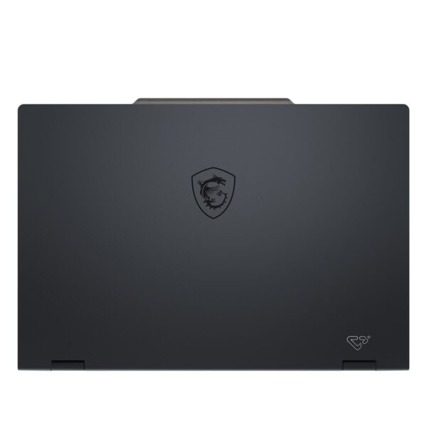 Gelişmiş gaming dizüstü bilgisayar, MSI logosu ile şık tasarım ve yüksek performanslı özellikler, oyun tutkunları için ideal, yüksek çözünürlük ve hız sunar.