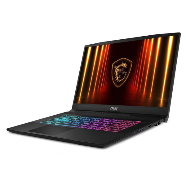 Yüksek performanslı MSI gaming laptopu, renkli RGB klavye, HDR ekran ve güçlü donanım özellikleriyle oyun tutkunları için ideal. Modern tasarım ve yüksek çözünürlük ile üstün oyun deneyimi sunar.
