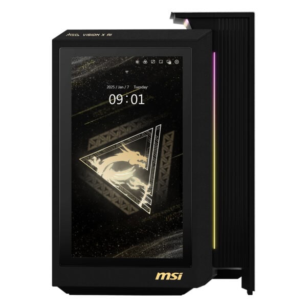 Yüksek performanslı MSI Gaming Dizüstü Bilgisayar ekranı, şık tasarım ve güçlü donanım özellikleri ile oyun tutkunları için ideal.
