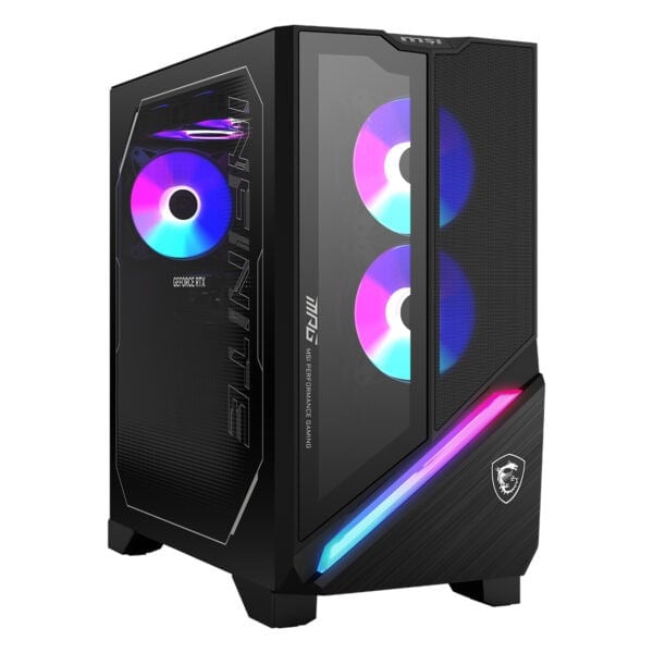Güncel RGB oyun bilgisayarı kasası, MSI performans gaming ve Nvidia GeForce RTX ekran kartı ile yüksek performans sağlar. Modern tasarım ve soğutma teknolojisi ile üstün oyun deneyimi sunar.