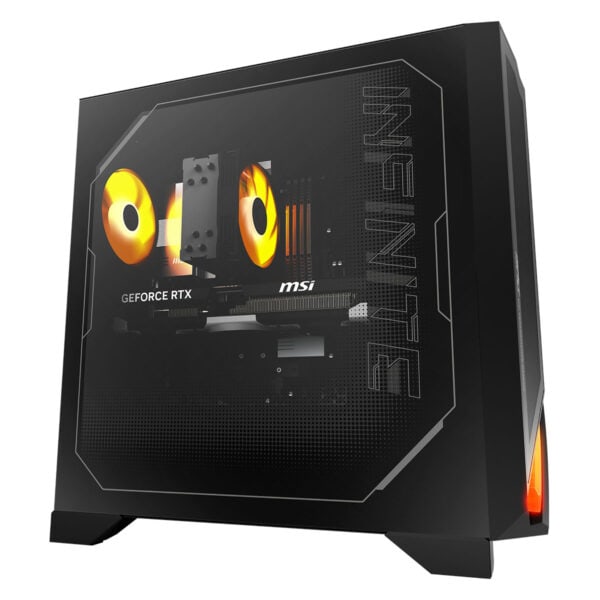 Yüksek performanslı oyun bilgisayarı, MSI ve NVIDIA GeForce RTX ekran kartı ile güçlü grafik işlemleri, şık tasarım ve gelişmiş soğutma özellikleriyle en iyi oyun deneyimi sağlar.