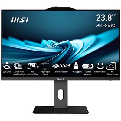 Yüksek çözünürlüklü MSI 23.8 inç 4K monitör, oyun, grafik ve profesyonel kullanım için ideal, geniş ekran ve gelişmiş görsel özellikler sunar.