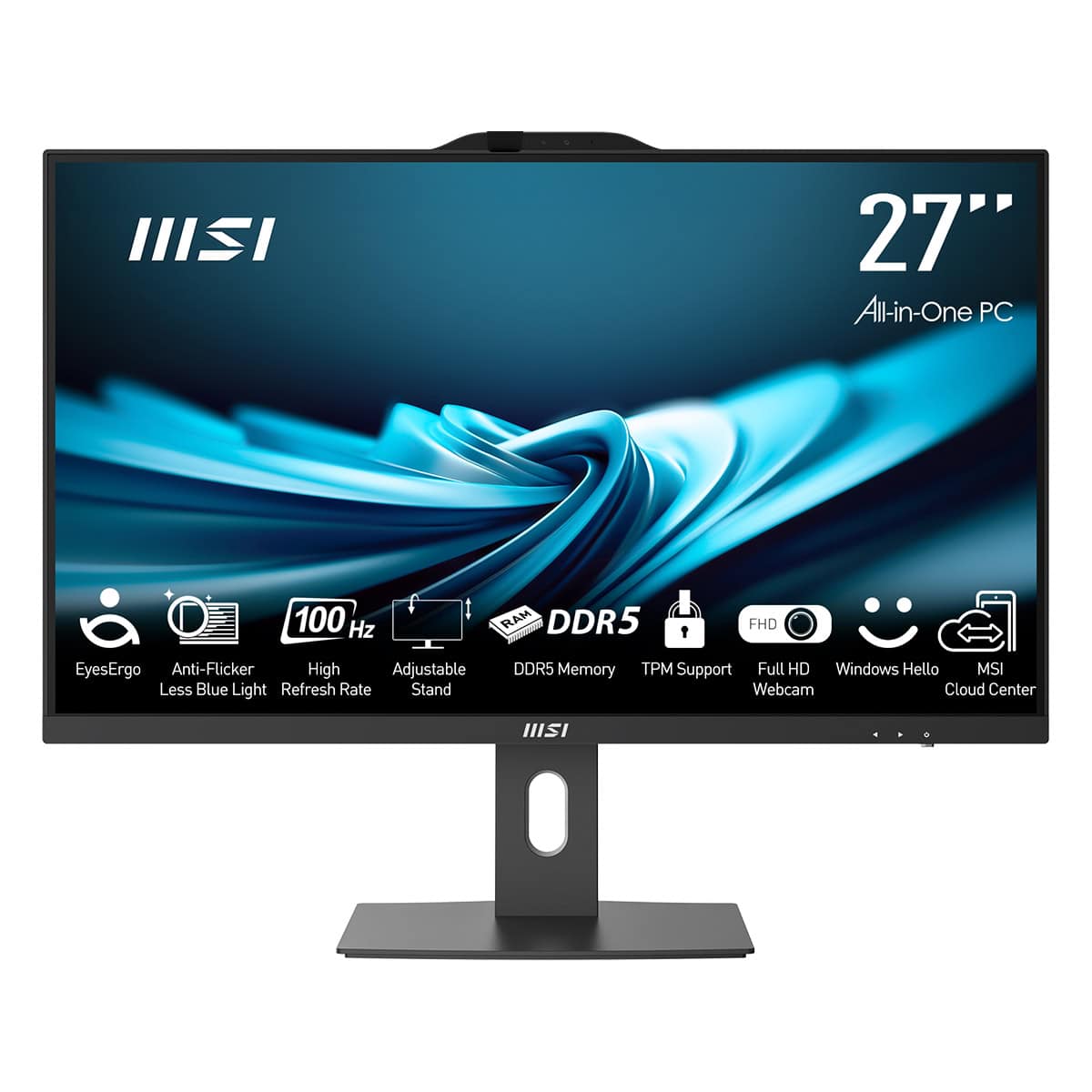 Yüksek çözünürlüklü MSI 27 inç oyun ve genel kullanım için tasarlanmış LCD ekran, hızlı tepki süresi ve geniş renk gamı ile dikkat çekiyor. Blue Light Shield ve Flicker-Free teknolojileri göz konforunu artırırken, yüksek yenileme hızı ve ayarlanabilir stand ile ergonomik kullanım sağlar. Ayrıca, Full HD webcam ve Windows Hello desteği ile iletişim ve güvenlik imkanları sunar. Çok yönlü kullanım ve gelişmiş özellikleriyle masaüstü bilgisayarlar ve oyuncular için ideal bir monitördür.