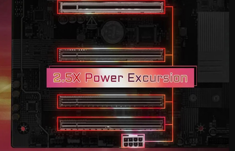 MSI MPG INFINITE Z3 Masaüstü Bilgisayar – Destek PCIe Gücü