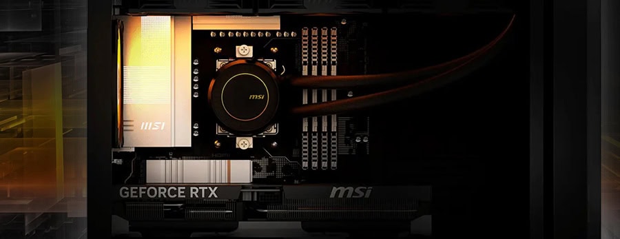 MSI MPG INFINITE Z3 Masaüstü Bilgisayar – Glacier Armor
