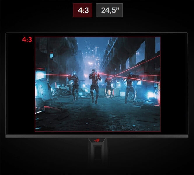 ROG Strix OLED XG27AQDPG Yüksek çözünürlüklü ve hızlı tepki süresi ile oyun deneyimini geliştiren 24.5 inç monitör, fps ve diğer rekabetçi oyunlar için ideal seçim.
