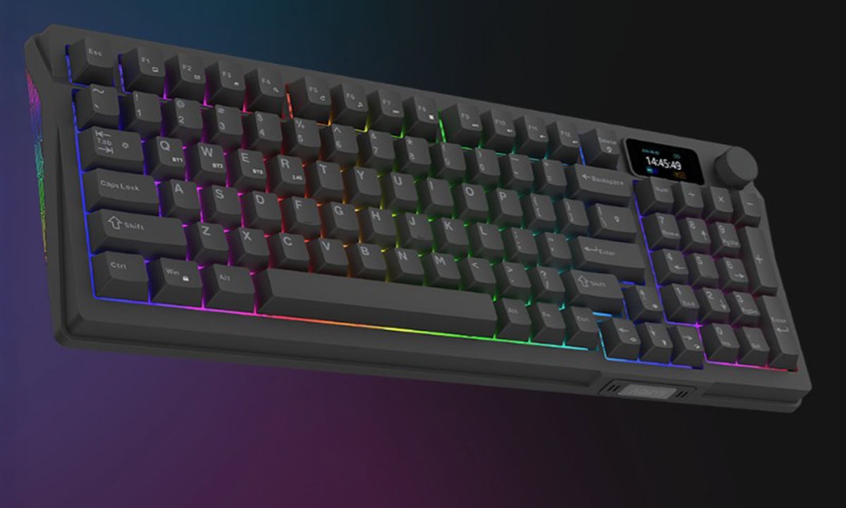 AQIRYS ATRIA Black Wireless %95 Gaming Klavye – Düzenli Deneyim