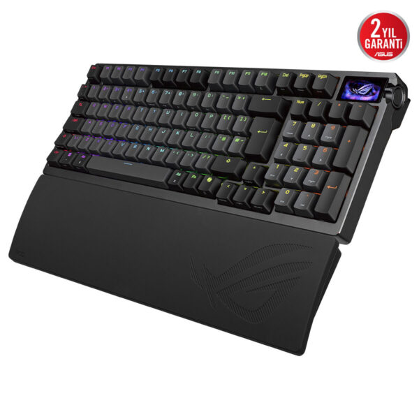 Asus Rog Azoth 96 He Black 8k Hz Rog Hfx V2 Manyetik Switch Hall Effect Rgb Kablosuz Hotswap İngilizce Mekanik Gaming Klavye 3