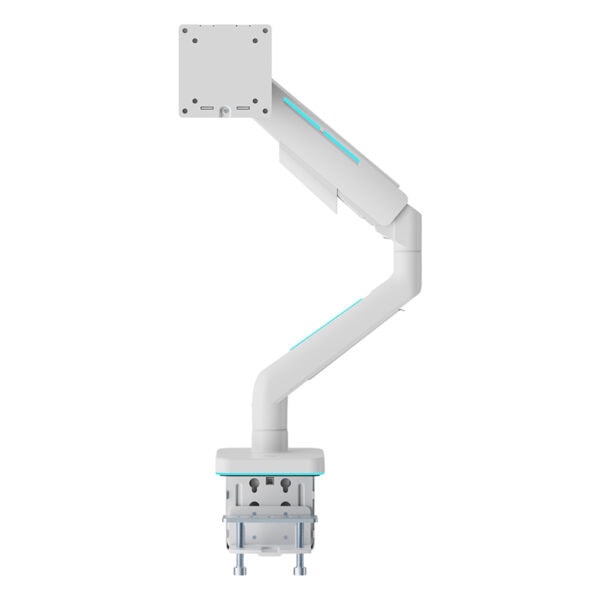 Yüksek çözünürlüklü, oyun ve bilgisayar monitörleri için modern ve şık destek kolu, ergonomik tasarım ve güvenli montaj imkanı sağlar.