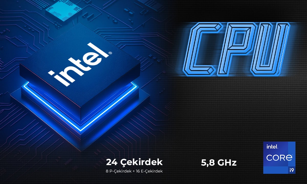 GameRaider FLUX GR16 i9-14900HX RTX 5070 32GB 2TB 16 inç – Oyuncular İçin Zirve Performans