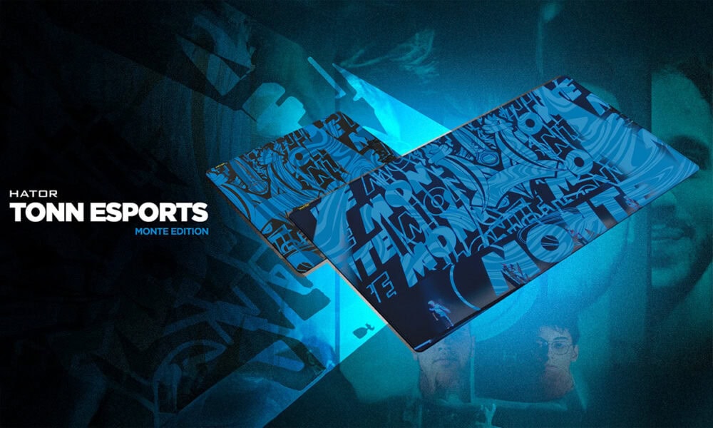 HATOR TONN ESPORTS MONTE EDITION, özel tasarımlı oyun masası, profesyonel e-spor ekipleri ve oyuncular için yüksek kaliteli, dayanıklı ve özgün tasarım ile dikkat çekici gaming masası.