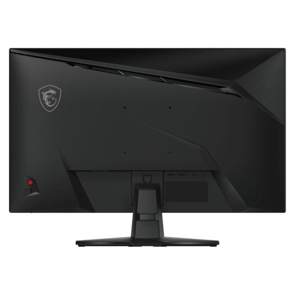 Yüksek çözünürlüklü gaming monitörü arka görünüm, şık tasarım, yüksek performans, oyun deneyimini geliştiren özellikler. Gaming monitörleri için modern ve profesyonel tasarım.