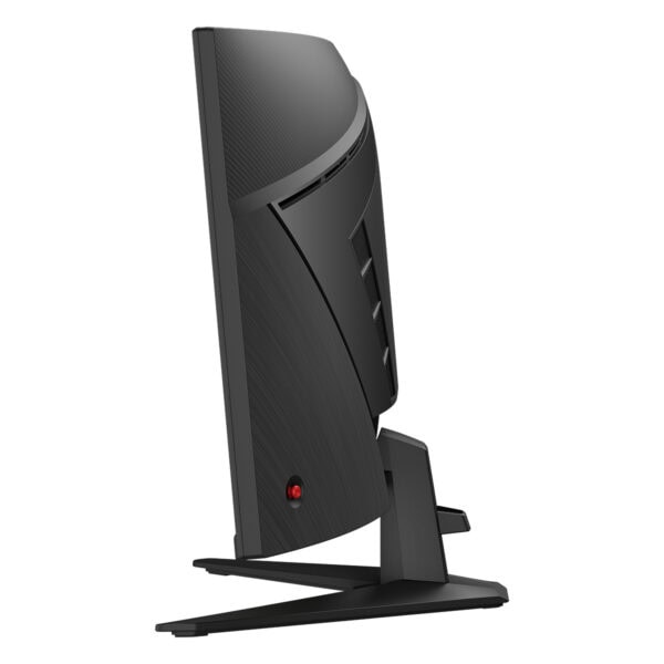 Yüksek performanslı gaming monitörü, 4K çözünürlük ve hızlı yenileme hızına sahip, oyuncular için optimize edilmiş, ergonomik ve şık tasarım, oyun deneyimini üst seviyeye çıkaran bilgisayar ekranı.