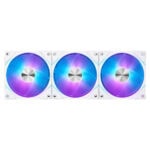 Renkli RGB aydınlatmalı bilgisayar kasası fanleri, yüksek performans ve şıklık ile oyun ve bilgisayar sistemleri için ideal. Mavi ve mor renklerde LED ile güç ve estetik sağlar.