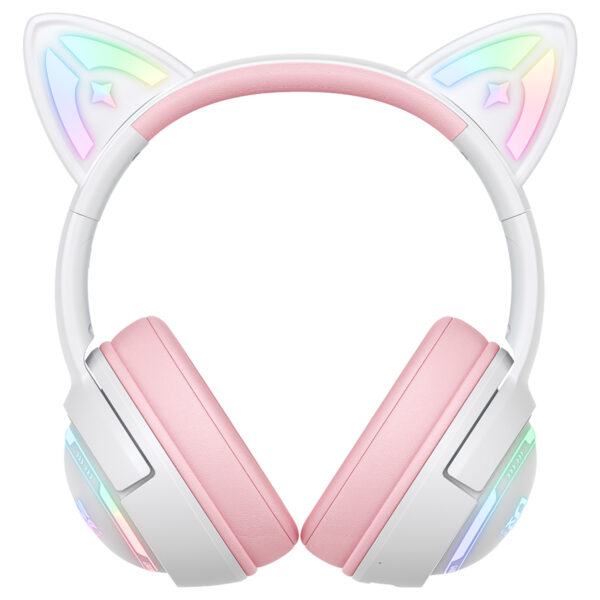 Onikuma Gt838 Pink Rgb Kablosuz Gaming Kulaklik 2