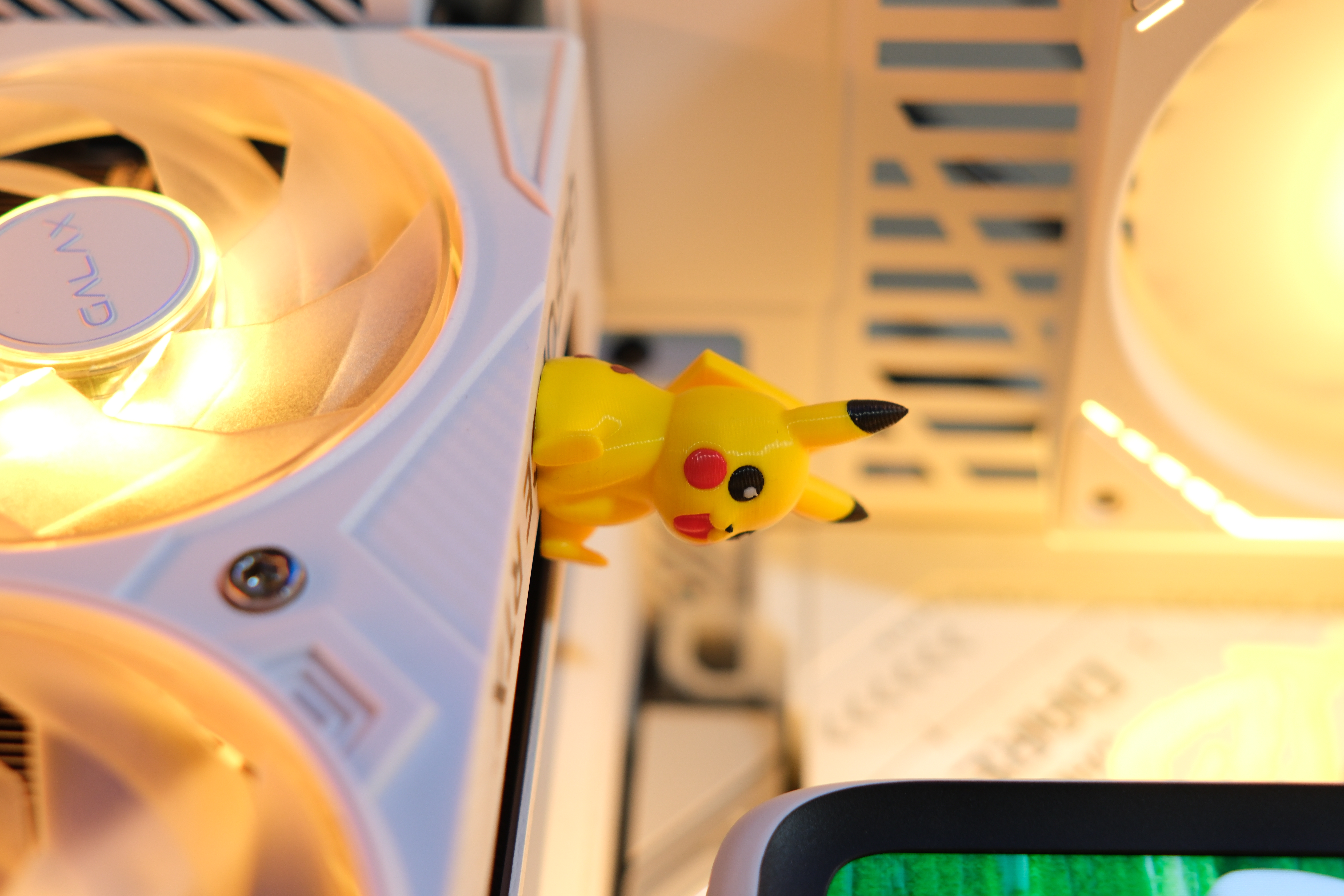 Pokemon Pikachu Kasa Özel Mini Figür (3 4 Cm) 3