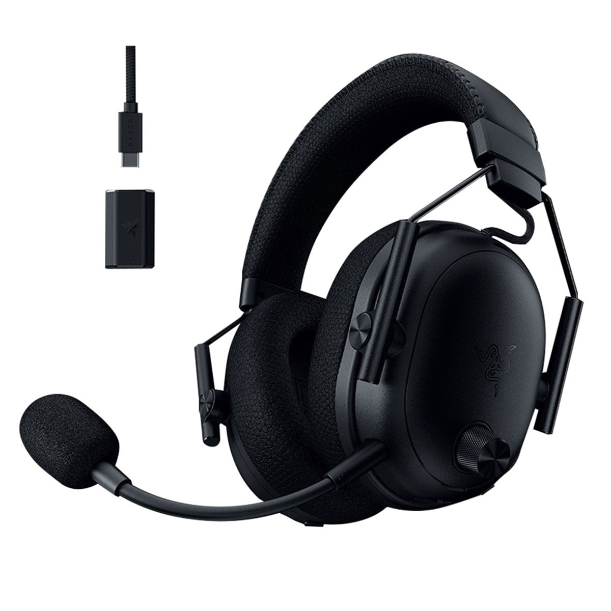 Gelişmiş Razer BlackShark V2 Pro oyun kulaklığı ve mikrofonu, yüksek ses kalitesi ve konfor sağlayan tasarımıyla oyuncuların tercihi. Kablosuz bağlantı seçeneği ve profesyonel ses deneyimi sunar.