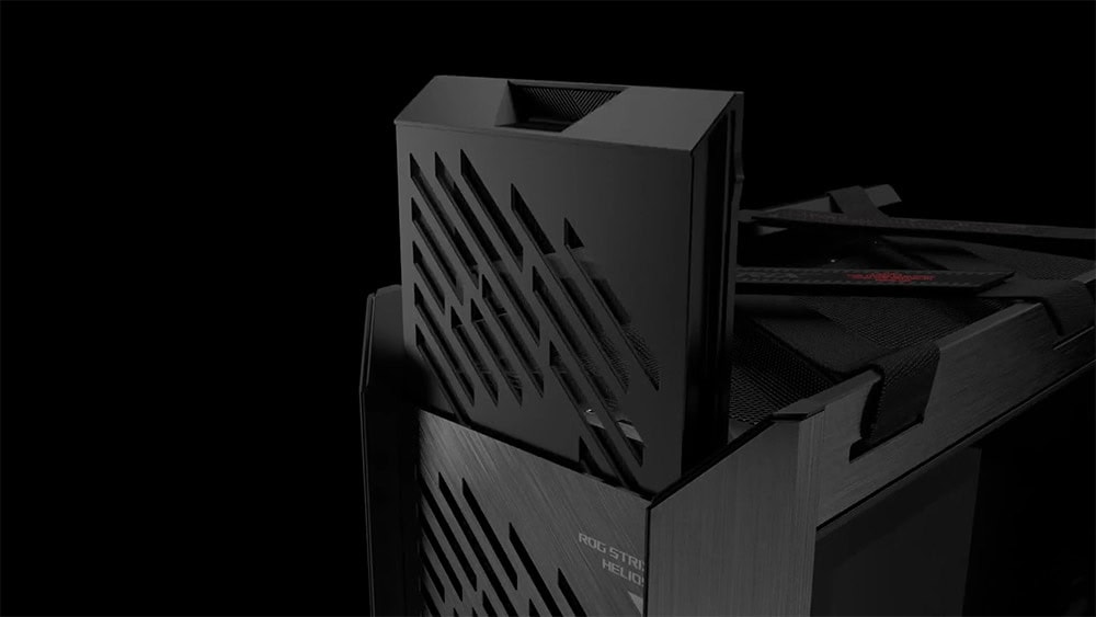 ROG Strix Helios II Hızlı soğutma ve şık tasarım ile performans odaklı gaming kasası, güçlü donanımlar için ideal.