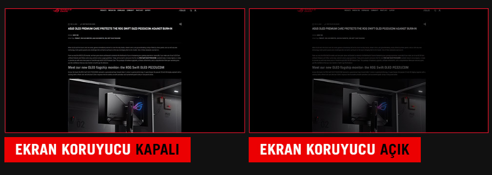 ASUS ROG Swift OLED PG32UCDMR Gaming Monitör H16