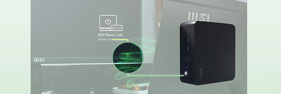 MSI CUBI NUC 1MG-238BEU Barebone Mini Bilgisayar – MSI POWER LINK