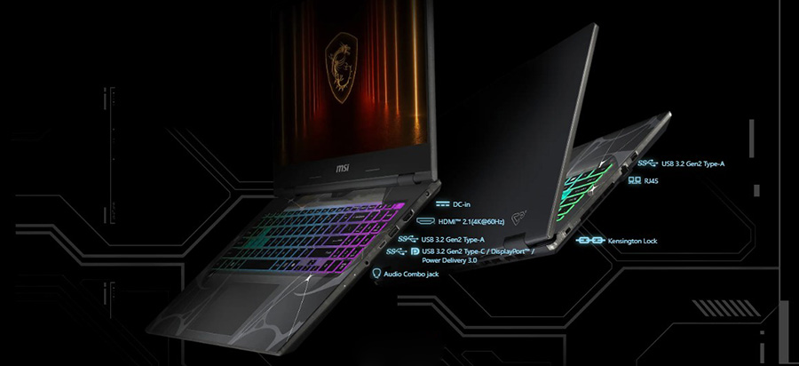 MSI CYBORG 15 B13WGKG-847XTR Gaming Laptop H18
