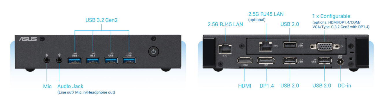 PN43-BBN100MD ASUS ExpertCenter PN43-BBN100MD Mini Bilgisayar H2