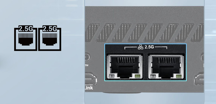 MSI CUBI NUC AI 1UMG-007EU Mini Bilgisayar – Çift 2.5G LAN