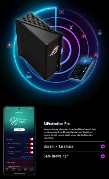 ROG STRIX GS-BE18000 ASUS ROG Strix GS-BE18000 Gaming Router H23