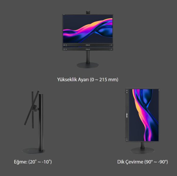 ASUS ZenScreen MTS02D Monitör Standı H3