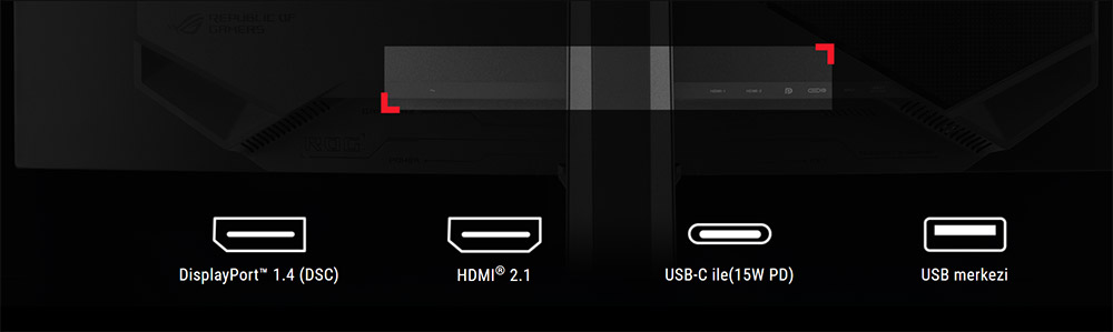 ROG Strix OLED XG34WCDG ASUS ROG Strix OLED XG34WCDG Gaming Monitör H32