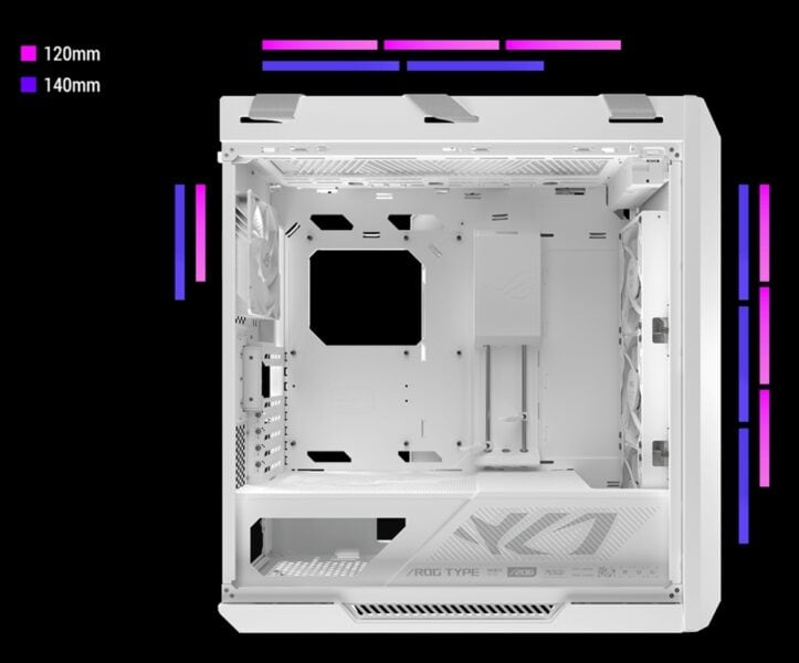 ROG Strix Helios II White Edition ROG Strix Helios II White Edition Gaming Kasa H6