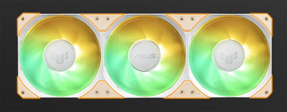TUF Gaming LC III 360 ARGB LCD White Edition ASUS TUF Gaming LC III 360 ARGB LCD White Edition Sıvı Soğutucu H6