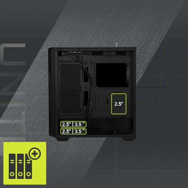 MSI MAG FORGE 340R AIRFLOW Gaming Kasa H8
