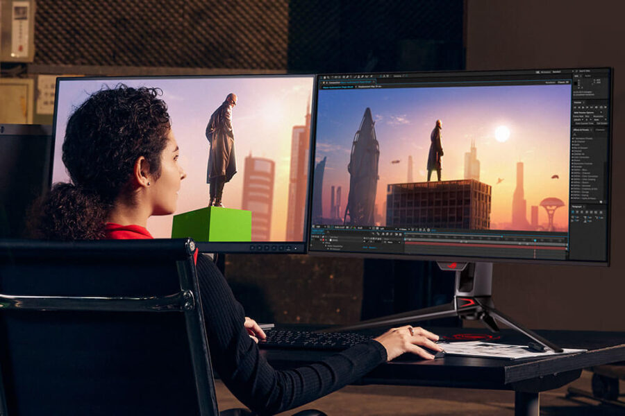 ASUS ROG Swift OLED PG32UCDMR Gaming Monitör H10