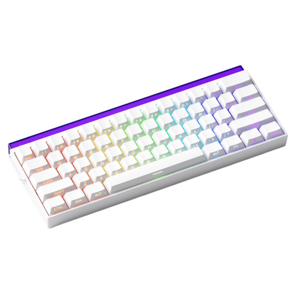 Akko Veekos Shine60 He Glare Manyetik Switch 8k Hz Hall Effect Hotswap Rgb Ingilizce Mekanik Gaming Klavye 4