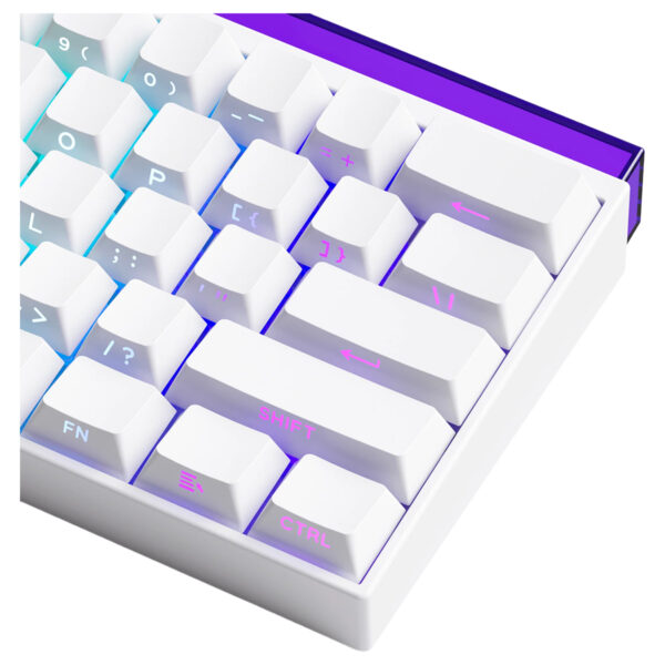 Akko Veekos Shine60 He Glare Manyetik Switch 8k Hz Hall Effect Hotswap Rgb Ingilizce Mekanik Gaming Klavye 5